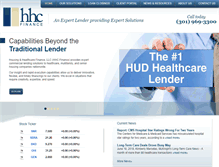 Tablet Screenshot of hhcfinance.com